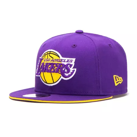 New Era Los Angeles Lakers Team Snapback 9FIFTY