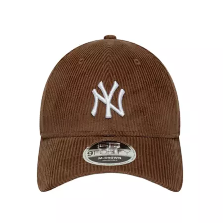 Gorra New Era MLB NY Yankees Cord 9FORTY M-Crown Adjustable Cap "Brown"
