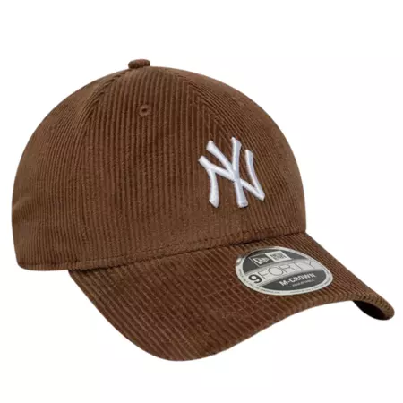 Gorra New Era MLB NY Yankees Cord 9FORTY M-Crown Adjustable Cap "Brown"
