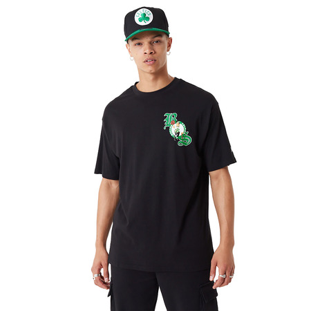 New Era NBA Boston Celtics Team Graphic Oversized T-shirt