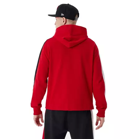 New Era NBA Chicago Bulls Cut and Sew Oversized Hoodie