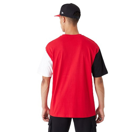 New Era NBA Chicago Bulls Cut Sew Oversized T-Shirt