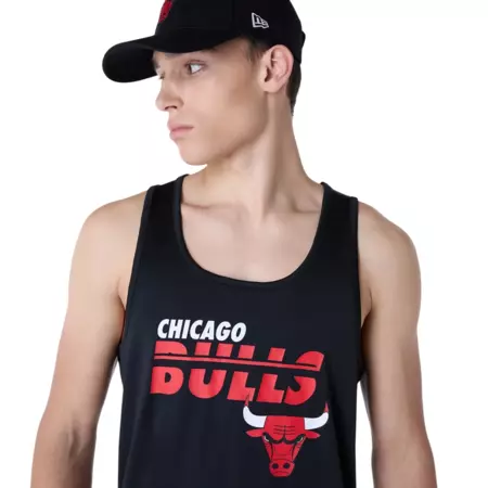 New Era NBA Chicago Bulls Essentials Tank Top "Black"