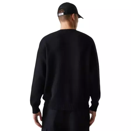 Jersye de Punto New Era NBA Chicago Bulls Knit Oversized Sweater "Black"