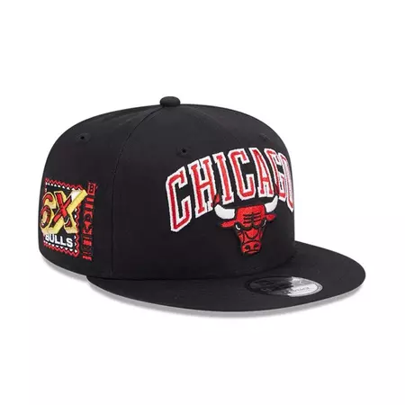 New Era NBA Chicago Bulls Patch 9FIFTY Snapback "6 Anillos"