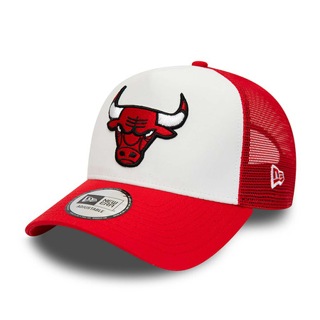 New Era NBA Chicago Bulls Team Colour A-Frame Trucker Cap "Red"