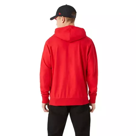 New Era NBA Chicago Bulls Team Logo Stripe Po Hoodie