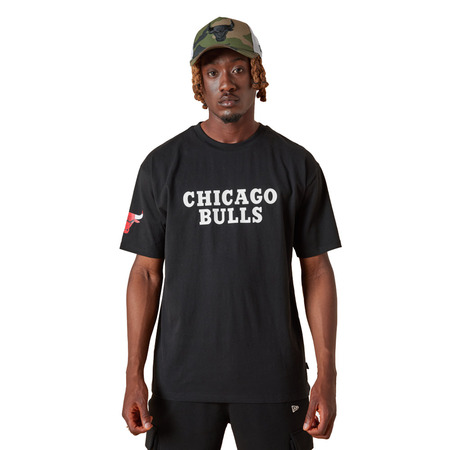New Era NBA Chicago Bulls Wordmark Logo T-Shirt