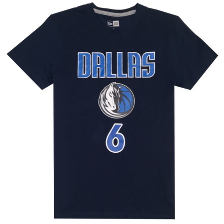 New Era NBA Dallas Mavericks Logo Tee # 6 Porzingis #