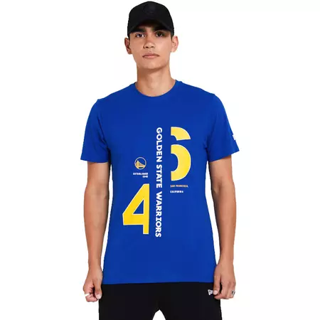 New Era NBA Golden State W Established Graphic T-Shirt