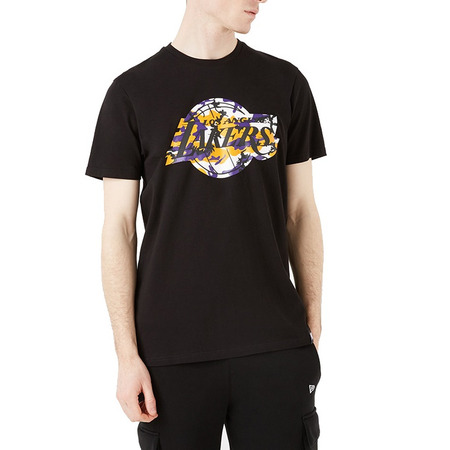 New Era NBA L.A Lakers Camo Logo T-Shirt