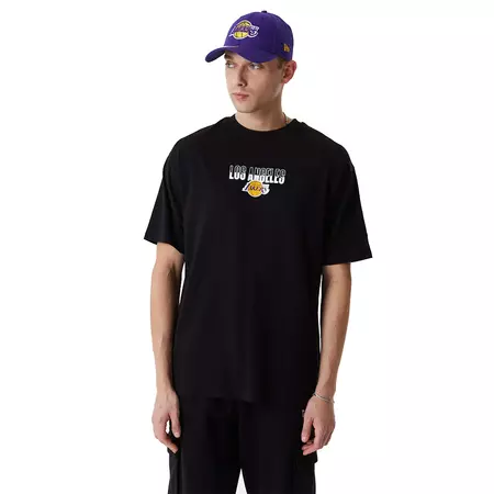 New Era NBA L.A Lakers City Graphic Oversized T-Shirt