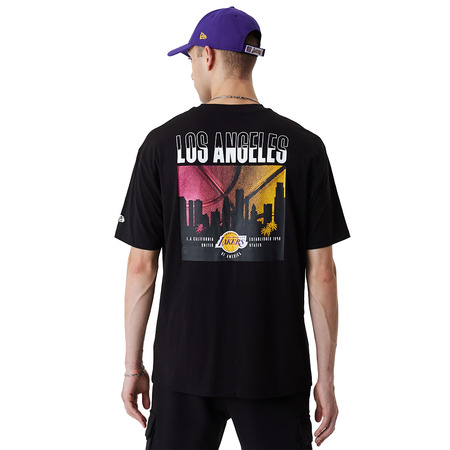 New Era NBA L.A Lakers City Graphic Oversized T-Shirt
