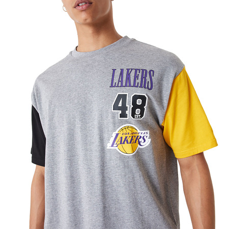 New Era NBA L.A Lakers Cut Sew Oversized T-Shirt