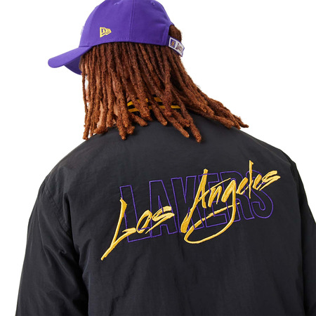 New Era NBA L.A Lakers NBA Script Bomber Jacket