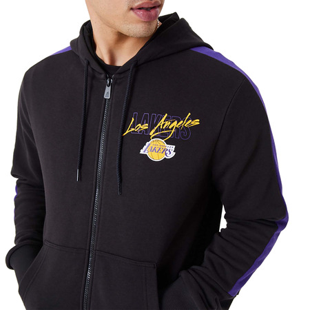 New Era NBA L.A Lakers NBA Script Logo FZ Hoodie