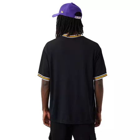 New Era NBA L.A Lakers Team Logo Oversized Mesh
