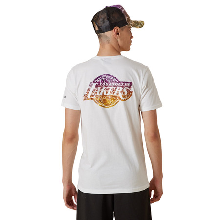 New Era NBA L.A. Lakers Team Water Print Logo T-Shirt
