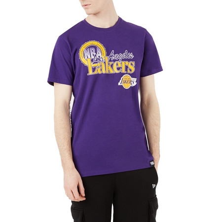 New Era NBA L.A Lakers Throwback Graphic T-Shirt