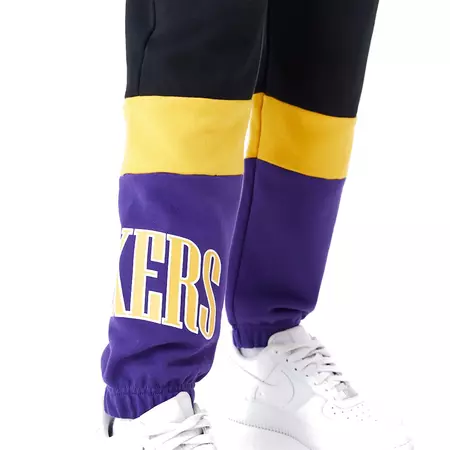 New Era NBA L.A LAkers Womens Colour Block Joggers