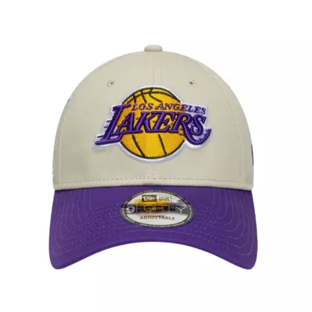 New Era NBA LA Lakers Contrast Patch 9FORTY Adjustable Cap