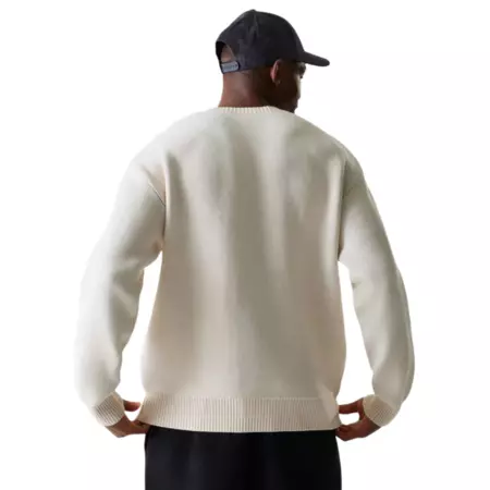 Jersey de Punto Oversized New Era NBA LA Lakers "Light Beige"