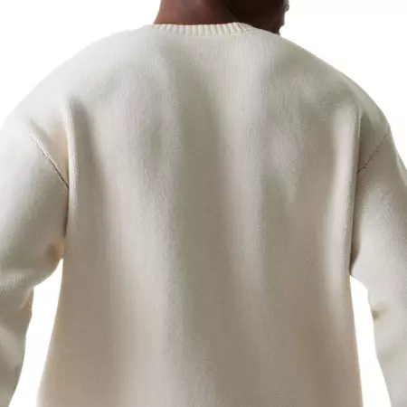 Jersey de Punto Oversized New Era NBA LA Lakers "Light Beige"