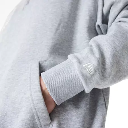 New Era NBA LA Lakers Lifestyle Quarter Zip Sweater "Grey"
