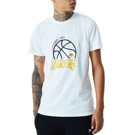 New Era NBA Los Angeles Lakers Basketball Graphic T-Shirt