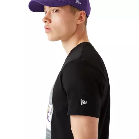 New Era NBA Los Angeles Lakers Photographic Tee "Black"