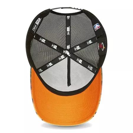 New Era NBA Miami Heat Summer City A-Frame Trucker Cap