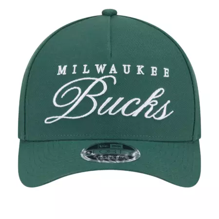 New Era NBA Milwaukee Bucks Draft 2025 9FORTY M-Crown Snapback