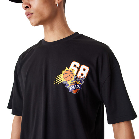 New Era NBA Phoenix Suns Arch Wordmark Oversized T-Shirt