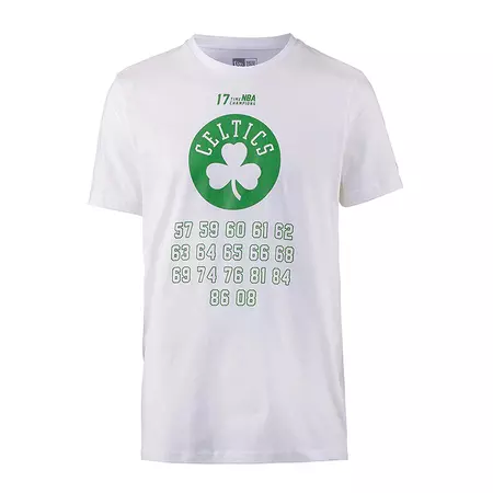 New Era NBA Team Champion Boston Celtics Tee # 8 Walker #