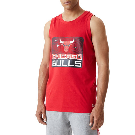 New Era NBA Team Chicago Bulls Graphic Tank Top