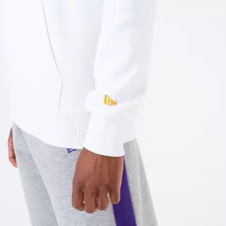 New Era NBA Overlap Los Angeles Lakers Hoody