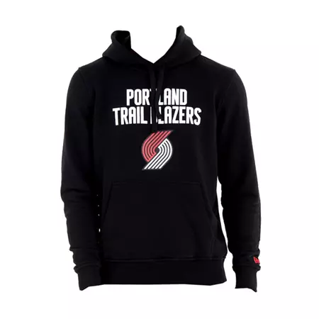 New Era NBA Team Logo Portland Trail Blazers Po Hoody
