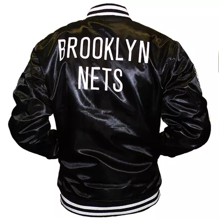 New Era Tip Off Sateen Bomber Brooklyn Nets