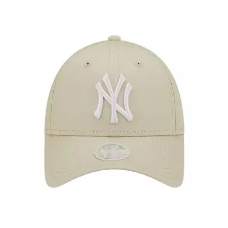 New Era Wmns NY Yankees League Ess 9FORTY Adjustable Cap "Light Beige"