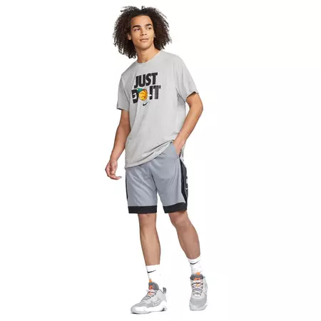 Nike Basketball Men's Dri-FIT Elite Shorts "Cool Grey"