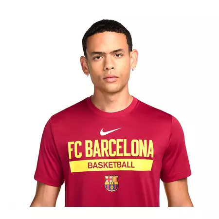 Nike Camiseta FCB M NK DF Prtc Rtl SS "Noble Red"
