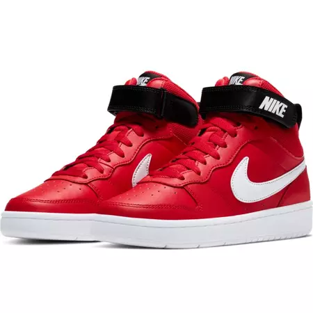 Nike Court Borough Mid 2 (GS) "Scarlet"