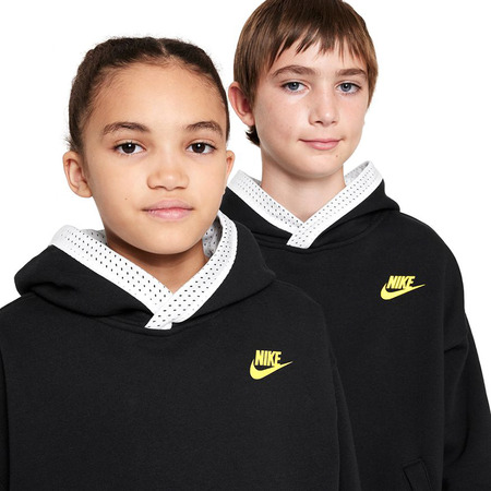 Nike Culture of Basketball Kids Reversible Hoodie "Black"