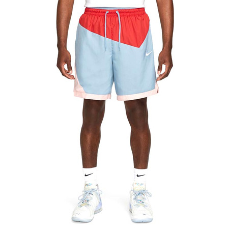 Nike DNA Woven Basketball Shorts "GreyRedPink"