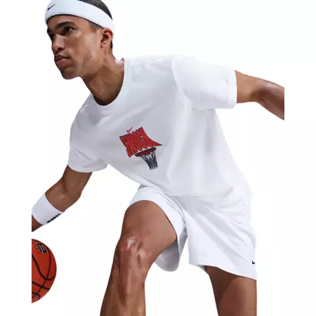 Nike Camiseta Dri-Fit Basketball "White"