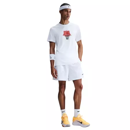 Nike Camiseta Dri-Fit Basketball "White"