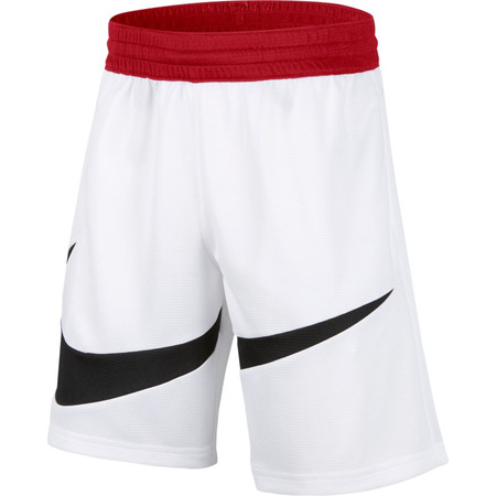 Nike Dri-Fit Boys´ Basketball Shorts "White-University Red"
