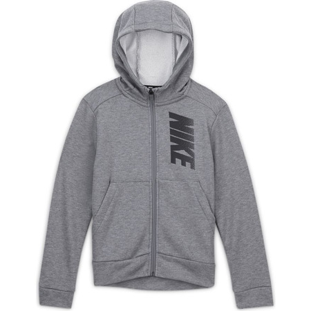 Nike Dri-FIT Kids Fleece Graphic Full-Zip Hoodie