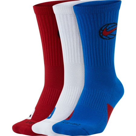 Nike Everyday Crew Basketball Socks (3 Pair) "Multi-Color"