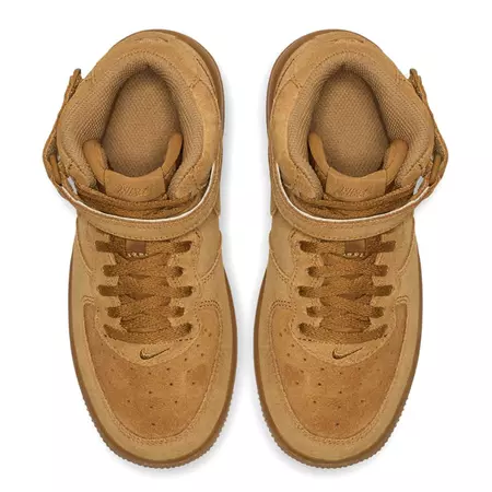 Nike Force 1 Mid LV8 (PS) Pre-School Shoe "Wheat"